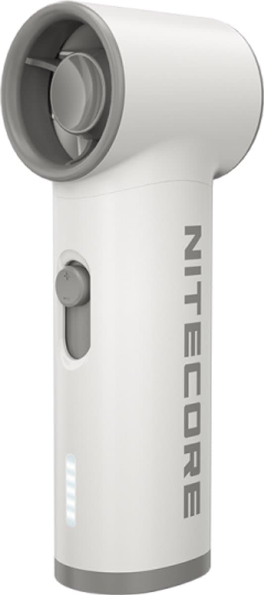 Nitecore NEF01 Lite Ventilator Oplaadbaar Frost White — afbeelding 1