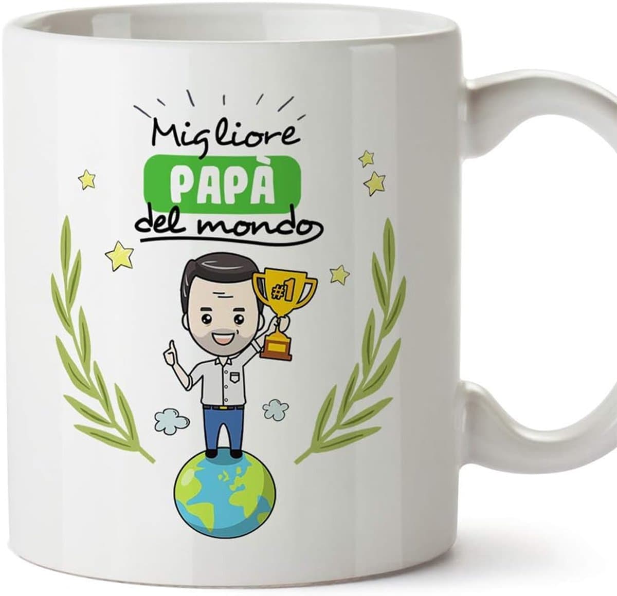 Mok - Kop - Warme dranken - Vaatwasmachinebestendig - 330 ml - Meerdere kleuren — afbeelding 1