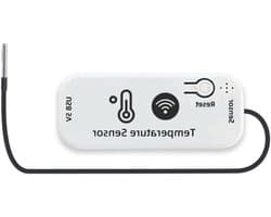 Temperatuur Schakelaar - Slimme Thermostaat - Automatische Controle - Waterproof Sensor - 1 meter kabel - Wit