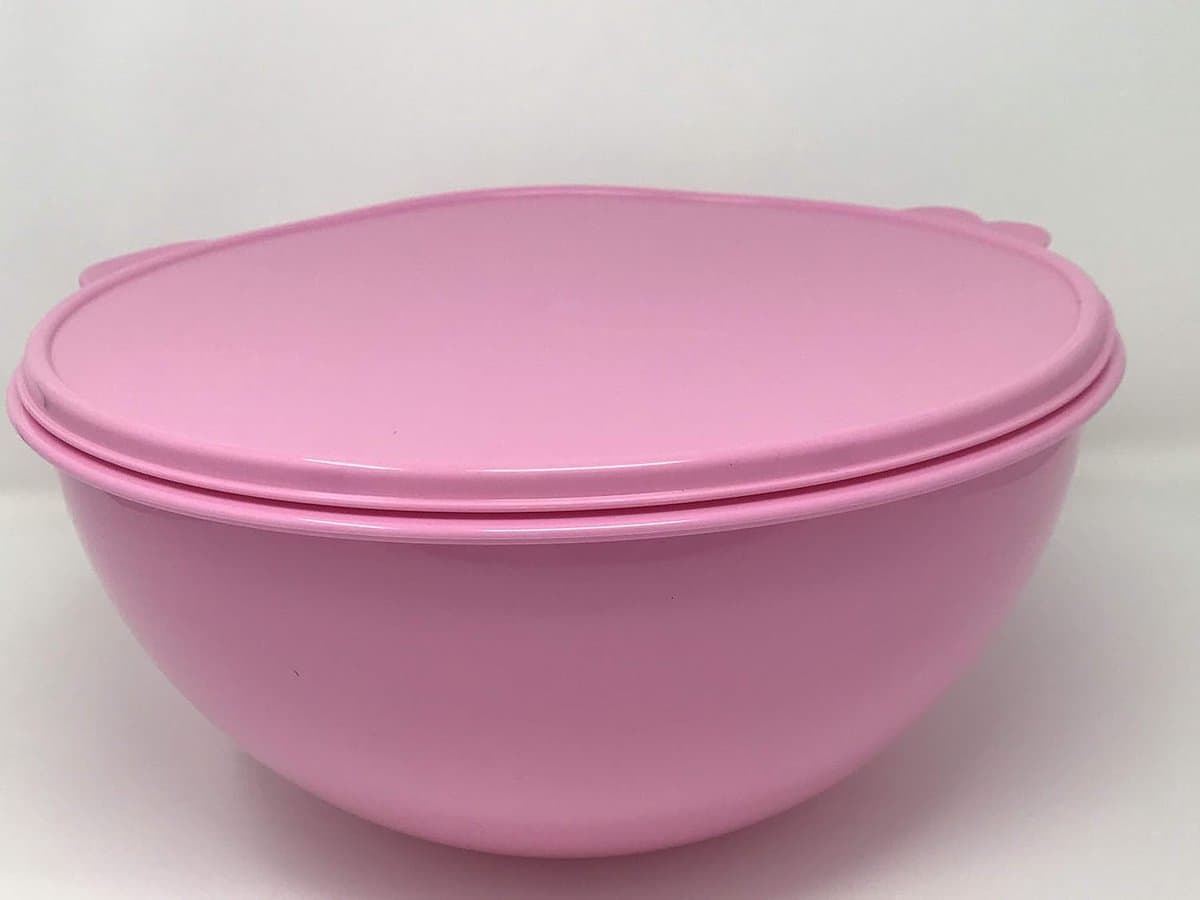 Grote Mengkom - Keuken Kom - Bakken en Koken - Luchtdichte Deksel - 7.8 Liter - Roze — afbeelding 1