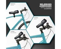Waterdichte Mobiele Telefoonhouder voor de Fiets met 360° Rotatie en Hoofdtelefoonopening