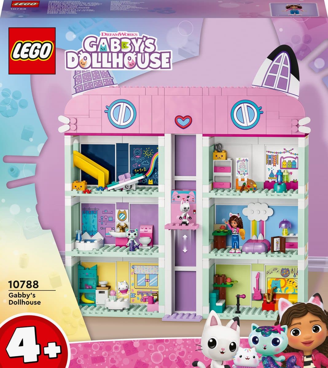 LEGO Gabby's poppenhuis - Gabby's poppenhuis Constructiespeelgoed — afbeelding 1