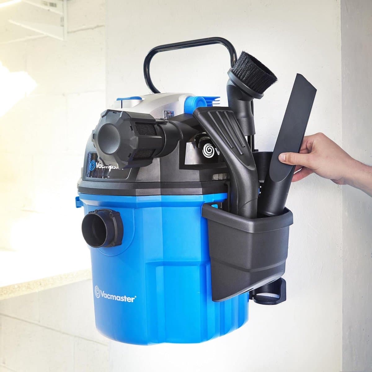 Natte en Droge Stofzuiger 1500W 18L - Industriële Multifunctionele Stofzuiger met Blaasfunctie — afbeelding 1