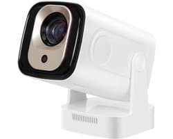 Draagbare Beamer 120 Lumen - Draadloos Met Bluetooth En HDMI - 1280 x 720 Resolutie - Android Systeem - Voor Thuisbioscoop En Outdoor