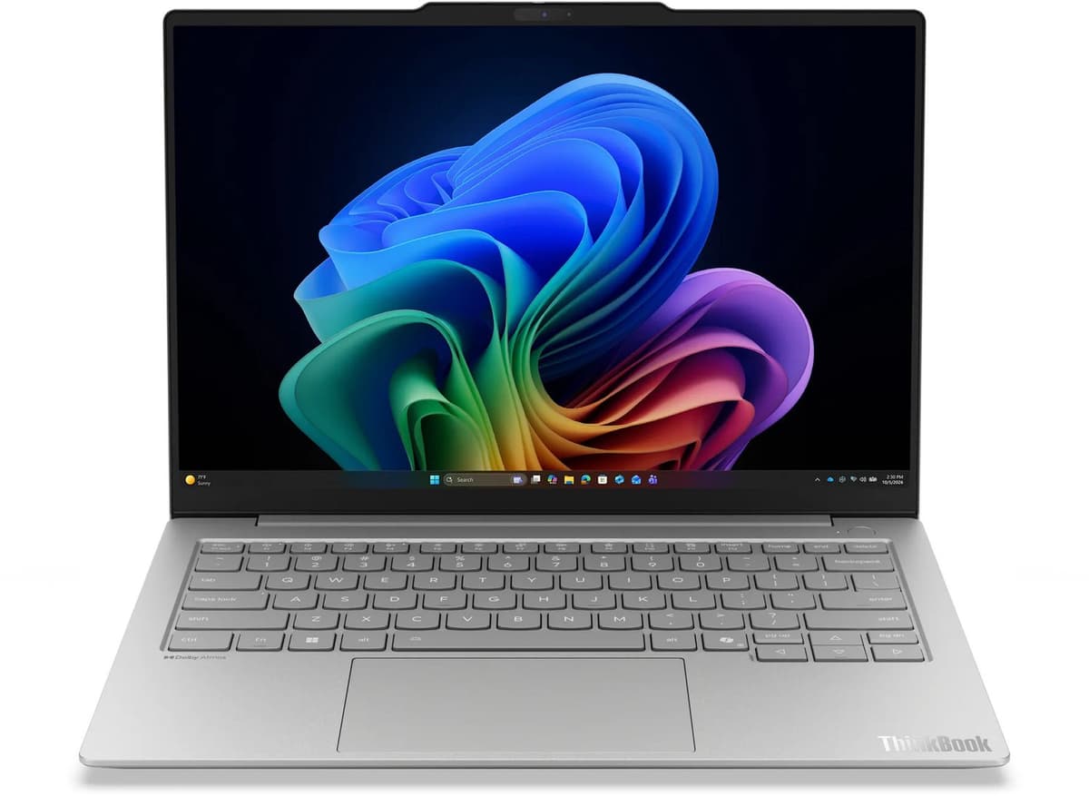 Lenovo ThinkBook 14x ILL Copilot+ PC Intel Core Ultra 7 256V Laptop 35,6 cm (14) WUXGA 16 GB LPDDR5x-SDRAM 512 GB SSD Wi-Fi 7 (802.11be) Windows 11 Pro Grijs Engels — afbeelding 1