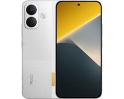 Xiaomi POCO X8 - 12GB RAM - 256GB - White - Enorme 8340mAh batterij met 67W HyperCharge - 6.83" 1,5K ultrahelder AMOLED-display - Gesegmenteerd patroonontwerp met robuuste afwerking