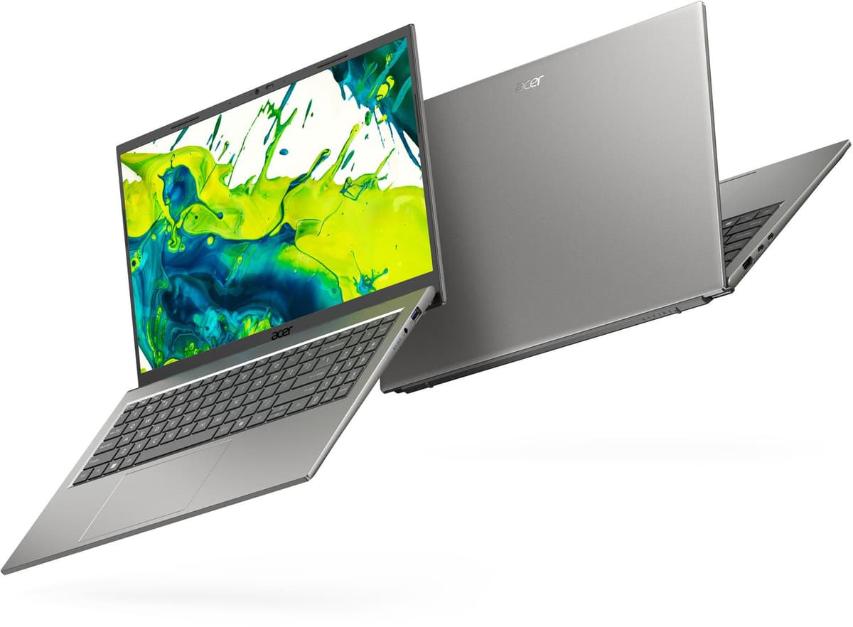 Acer Aspire Go 15 AG15-Q31P-C9XD - Laptop - 15 inch - Snapdragon - 8GB - 128GB - Grijs — afbeelding 1