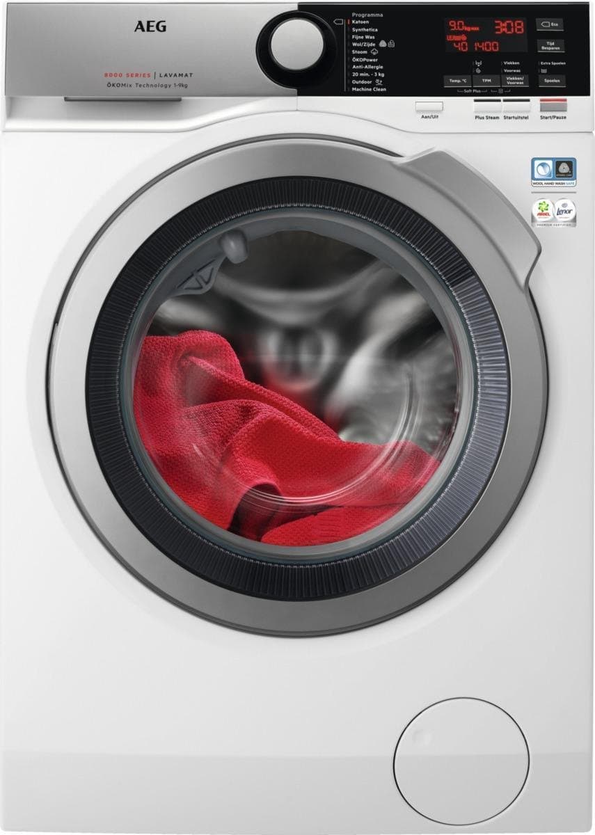 AEG L8FEOKOMIX 8000 serie ÖKOMix - Wasmachine - 9kg - 1600 rpm — afbeelding 1