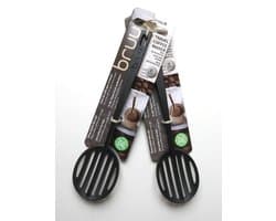 bruu™ pad koffiezetter voor camping, boot of camper, zet makkelijk, schoon en zonder stroom een lekkere kop koffie! Duopack