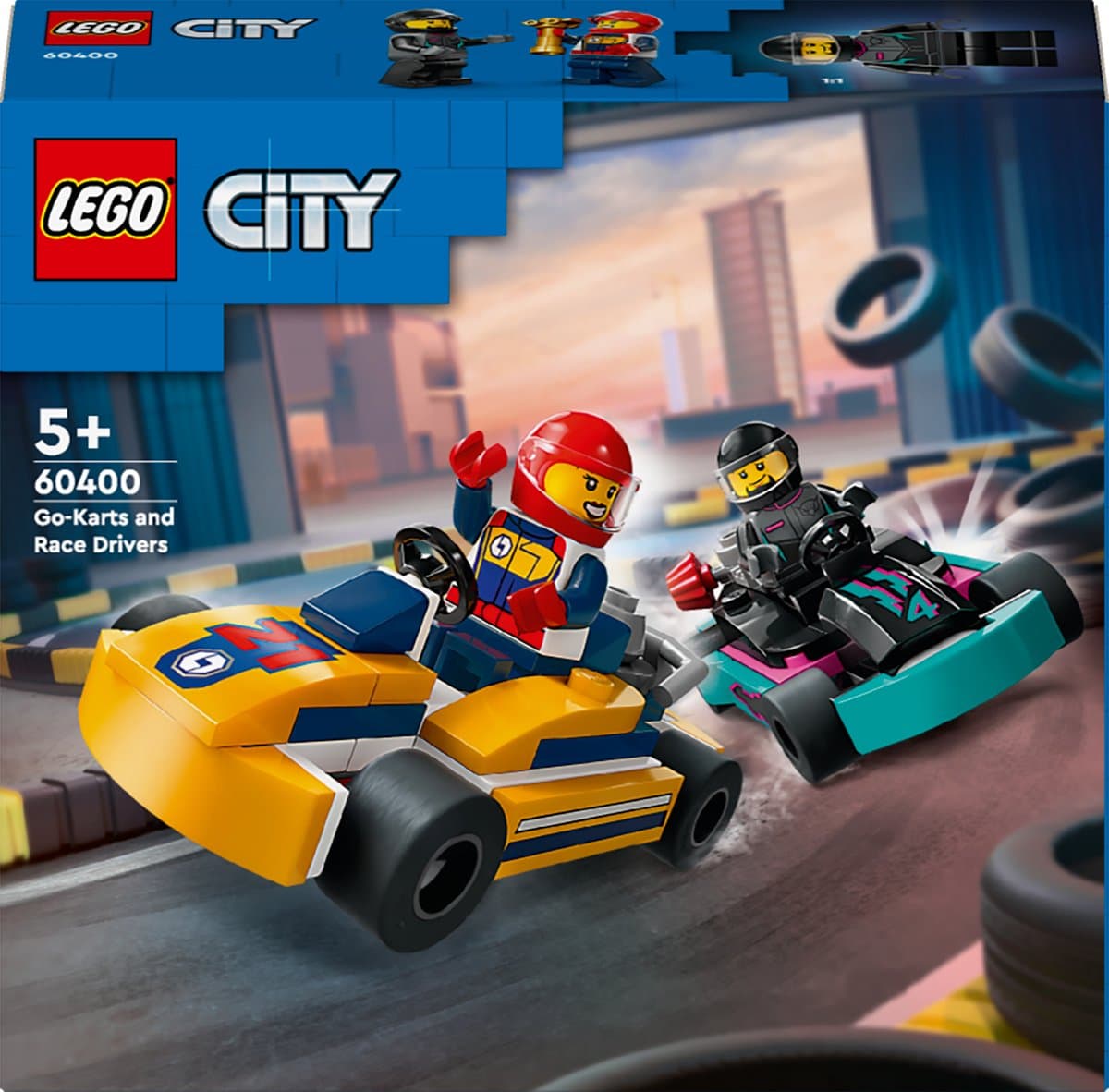 LEGO City - Karts en racers Constructiespeelgoed — afbeelding 1