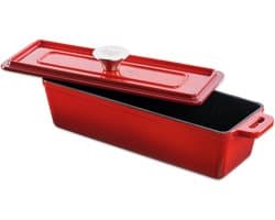 Grand Feu - Geëmailleerde gietijzeren bakvorm - 1,7 l - rood