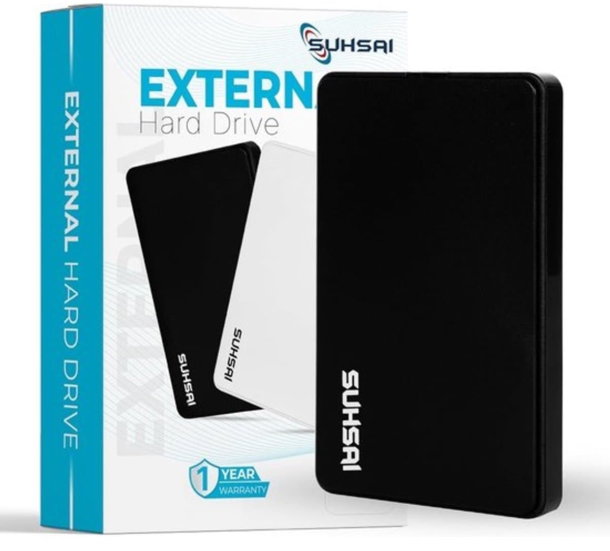 Externe Harde Schijf 500 GB - Draagbare SSD Opslag en Back-up voor PC, Laptop en Mac - USB 2.0 — afbeelding 1