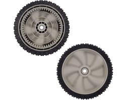 Grasmaaierwiel 8" - 2 Stuks - Compatibel met diverse modellen - Vervangend Wiel - Schokbestendig - Maaiwiel