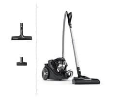 Cilinder Stofzuiger - Zakloze Stofzuiger - Grondig Huis Reinigen - Extra Stil 59 dB - 2.5 Liter - Zwart