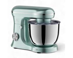 Keukenmachine - Mixer Robot - Bakken en Koken - Krachtig Planetair Systeem - 5 Liter Kom - Groen