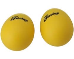 Egg shakers 2 stuks - Fazley Funtune EGG-02-Y - Geel