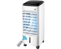 Mobiele airco ventilator - Persoonlijke koeler - Persoonlijke verkoeling - Watergekoeld - Compact formaat - Wit