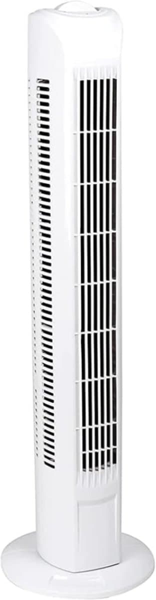 SNJY® Ventilator Toren - Torenventilator - Kolomventilator - Ventilator Staand - 78cm Hoog - 3 Snelheden - 3 Oscillatiemodi - 45W - Wit — afbeelding 1