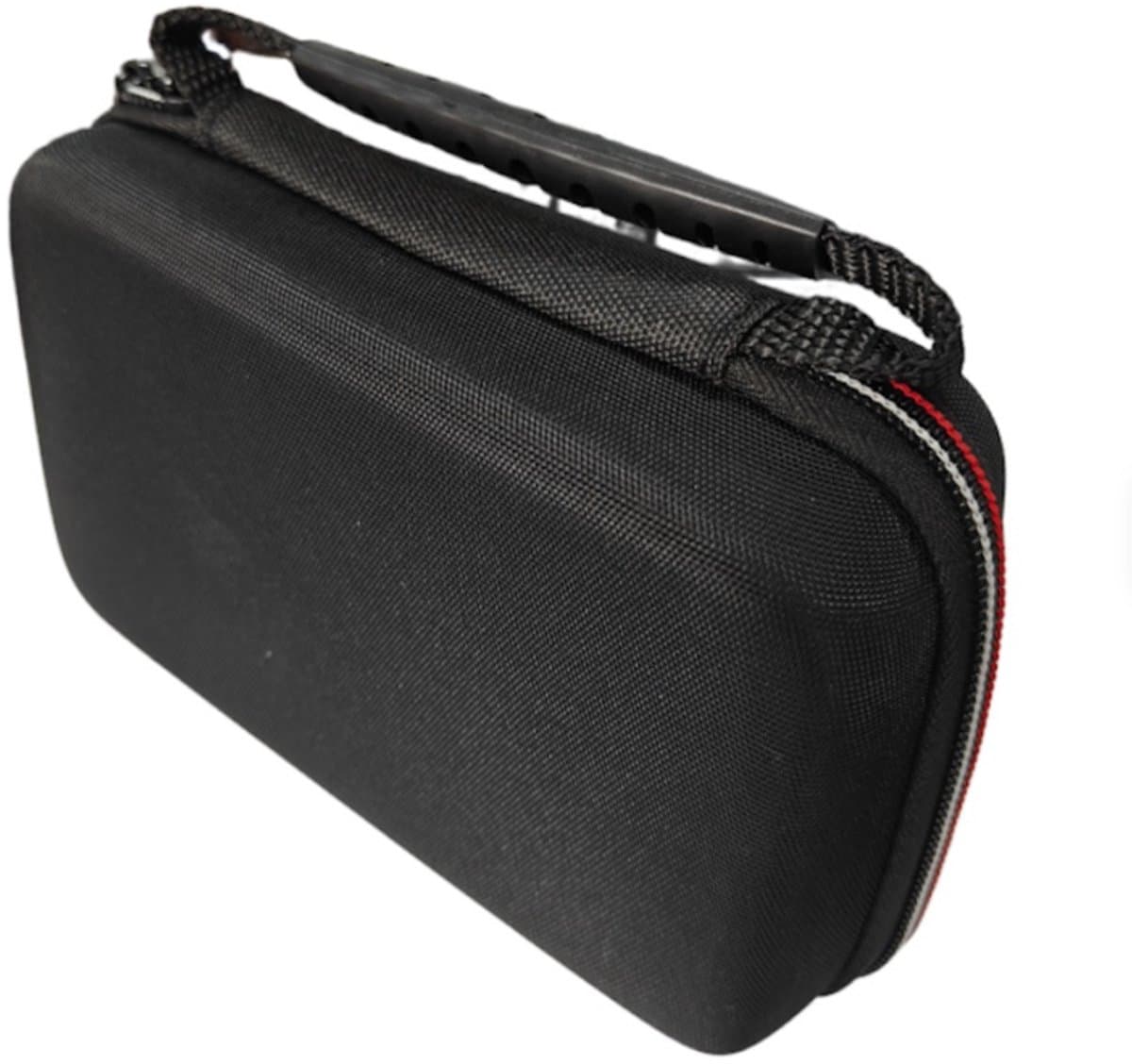 Luxe Aero-case Etui Hoes geschikt voor Nintendo New 3DS XL - 3DS XL - 2DS XL - DSi XL - Zwart-Nylon — afbeelding 1