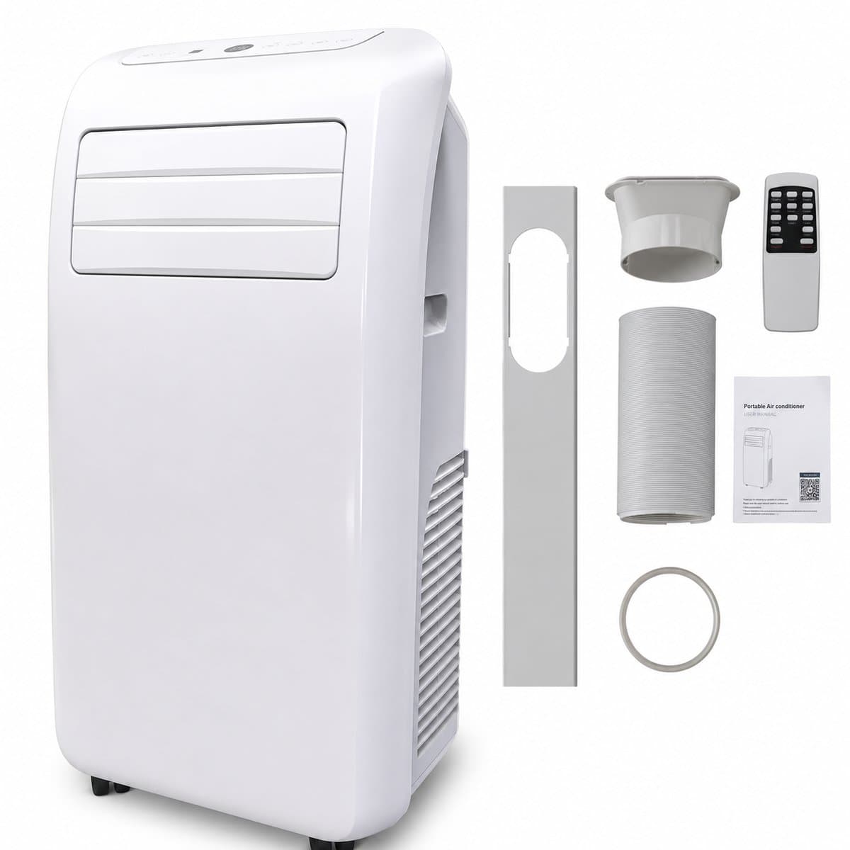 Mobiele Airco 12000 BTU – Koelen en Verwarmen – Ontvochtiger en Ventilator – Voor 25-35 m² — afbeelding 1