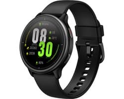 Sytifro DR09 Smartwatch Dames met Bluetooth Bellen - 1.27" AMOLED Touchscreen - 100+ Sportmodi - Hartslag, SpO2 & Slaapmonitor - 5-7 Dagen Batterij - Zwart