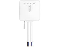 Slimme Thermostaat - Radiatorregelaar Programmeerbaar - Energie Besparen - Zigbee Compatibel - 13 x 11 x 7 cm - Wit