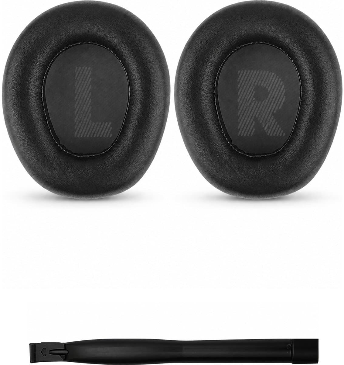 Set Oorkussens voor JBL Gaming Headset - Quantum 600 / 800 Oorkussen - Quantum 600 / Quantum 610 / Quantum 800 / Quantum 810 / Quantum 910 - Kunstleer met Traagschuim - Zwart — afbeelding 1