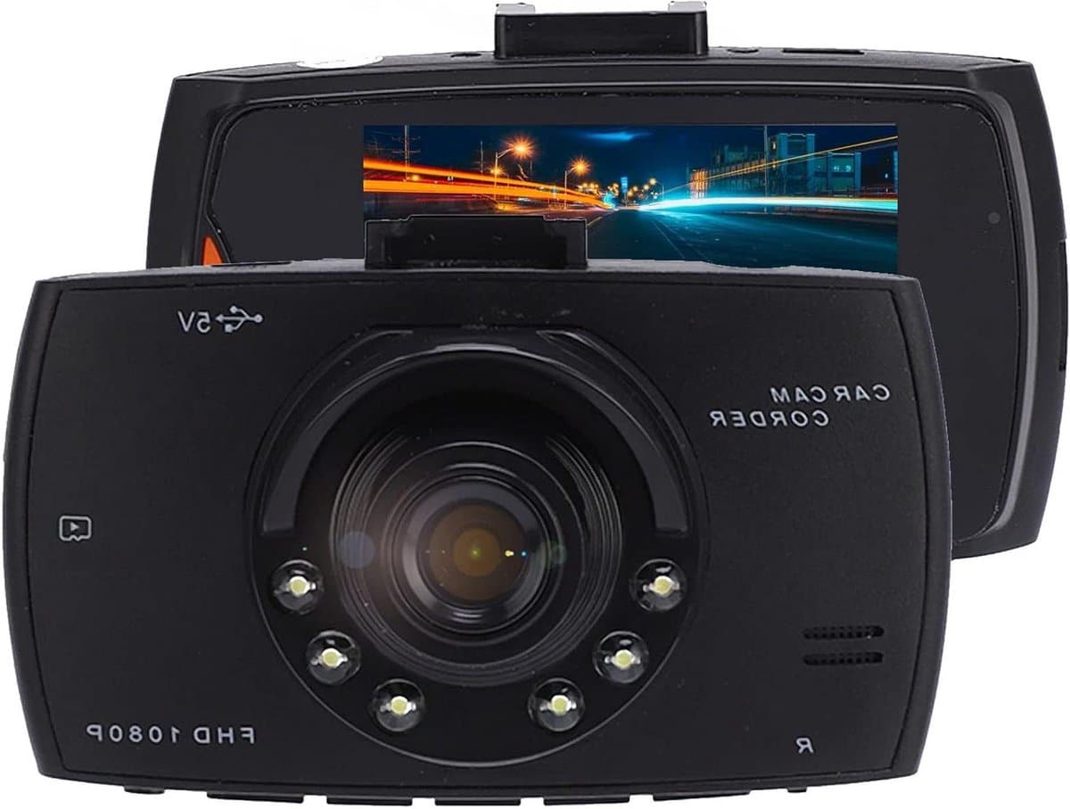 Dash Cam - Autorecorder Rijcamera - Veilig Autorijden - 170 Graden Groothoek - 1080P Full HD - Zwart — afbeelding 1