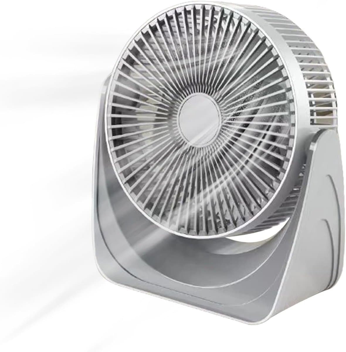 Bureauventilator - Circulatiekoeler - Persoonlijke Koeling - 5 Snelheden - 22.5 cm - Wit — afbeelding 1