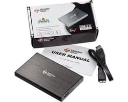 Externe harde schijf - Draagbare schijf - Bestanden Opslaan - Ultra Slim Ontwerp - 320 GB - Zwart
