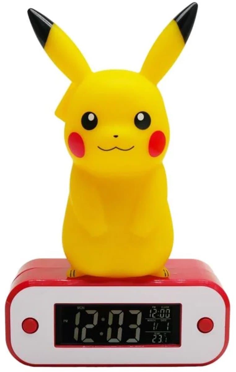 Teknofun Pokémon Pikachu - Digitale wekker met LED nachtlamp — afbeelding 1