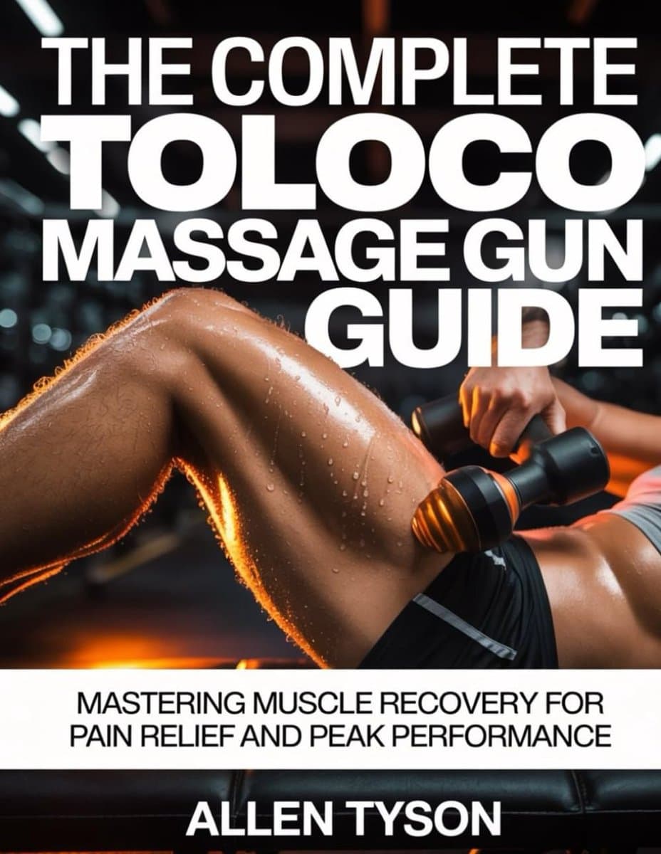 SnelShoppen - Complete TOLOCO Massagepistool Gids: Spierherstel, Pijnverlichting, Optimaal Presteren, 5 Snelheden, Draagbaar en Stil, Voor Thuis en Sp — afbeelding 1