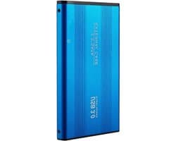 Externe Harde Schijf - Draagbare Opslag - Bestanden Opslaan - Supersnelle USB 3.0 - 2 TB - Blauw