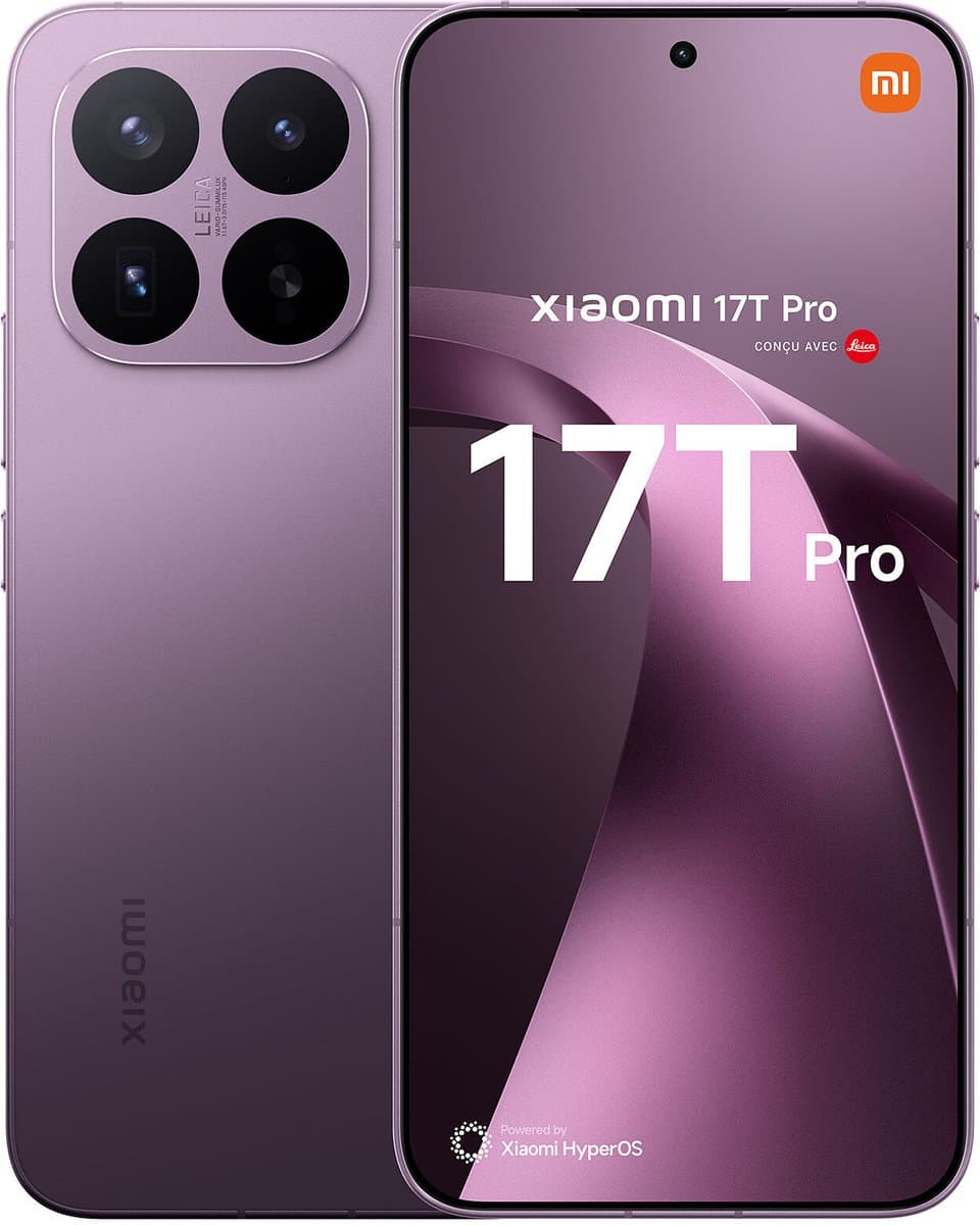 Xiaomi 17T Pro - 1TB- 12GB RAM - Paars - Leica 50MP Camera — afbeelding 1