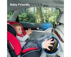 Draagbare 12V USB Auto Fan met 3 Snelheden en 360° Rotatie voor Koeling in Voertuigen