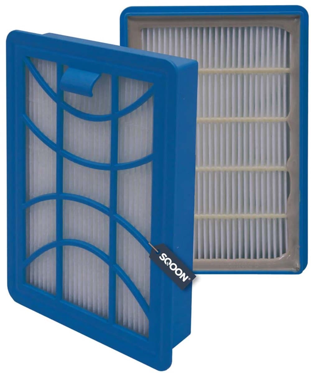 SQOON® HEPA-filter geschikt voor Philips stofzuiger - Gelijk aan model: CP0618/01 - Vervangt Philips HEPA11 - Voor schone en gezonde lucht in huis — afbeelding 1