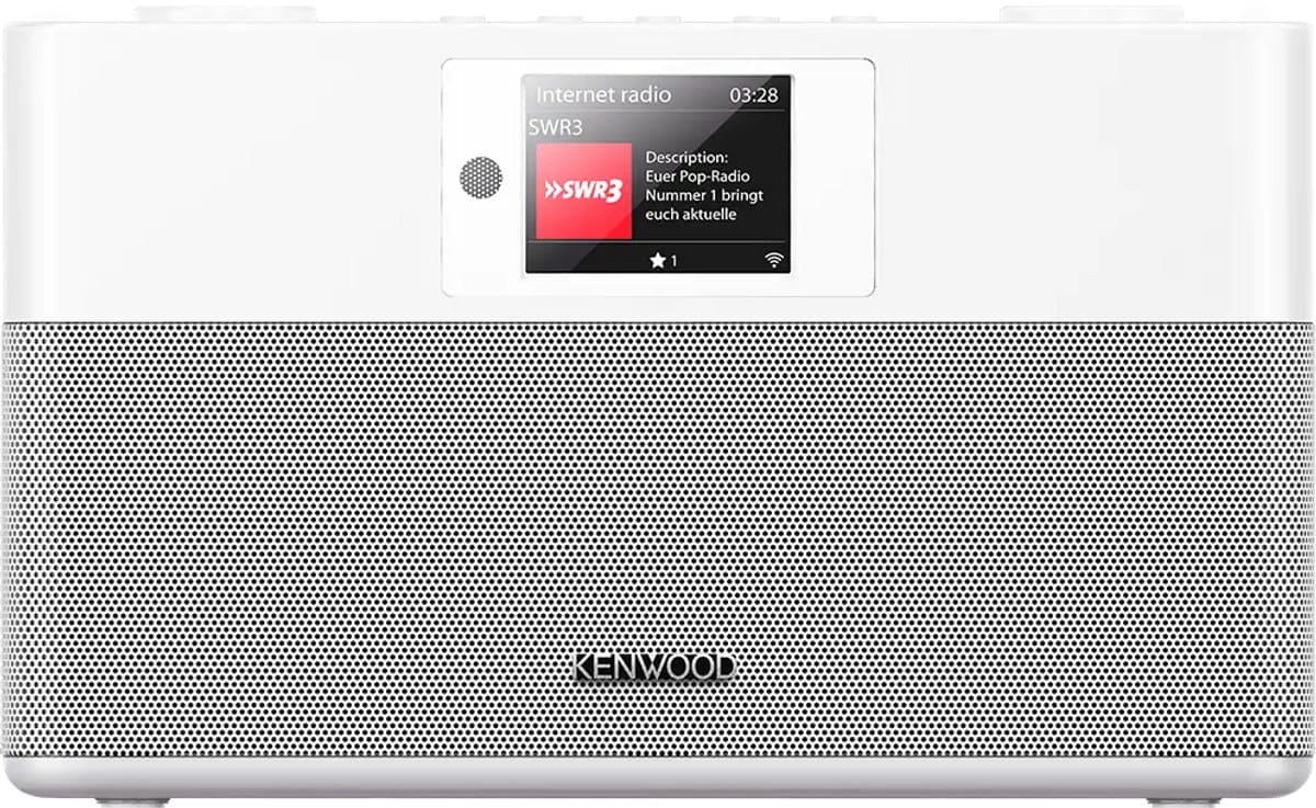 Kenwood CR-ST120S-W Compacte radio Stereo /Internet/ FM/DAB/BT wit — afbeelding 1