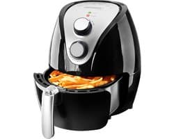Monzana Heteluchtfriteuse - 3,6L anti-aanbaklaag 9in1 Functie - Zwart