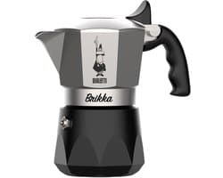 Bialetti Brikka Revolution 2 Kops – Espressopot met Crema – Aluminium Mokapot – Voor Authentieke Italiaanse Espresso