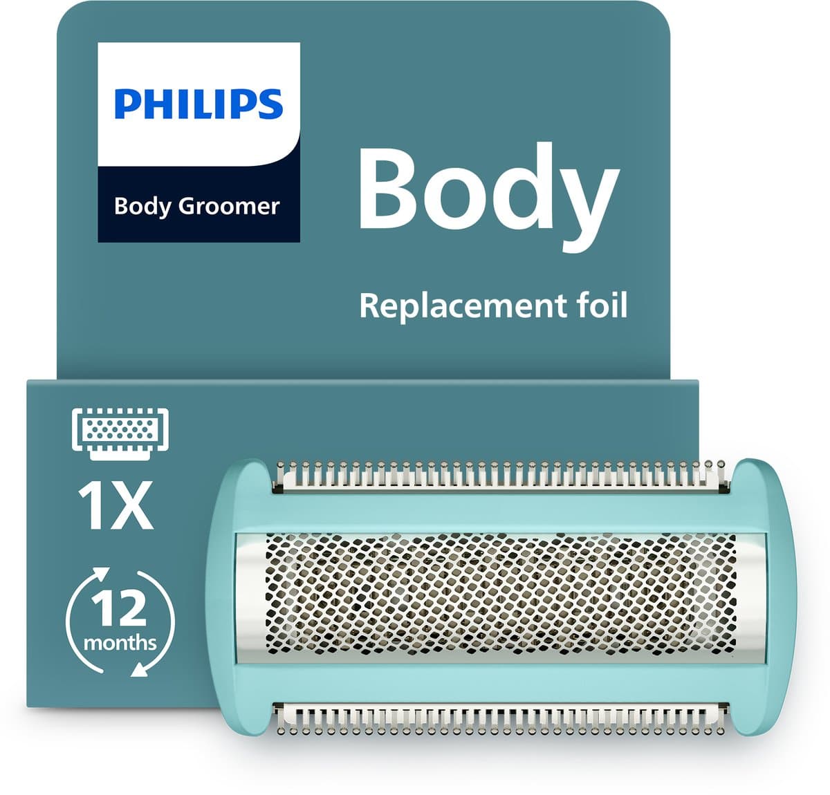 PHILIPS BG2010/43 Philips Series 3000, 5000 en 7000 Vervangmesje Grijs — afbeelding 1