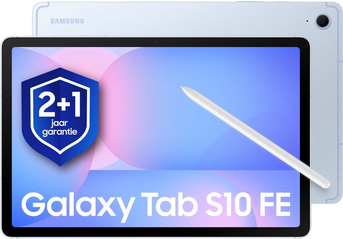 Samsung Galaxy Tab S10 FE - WiFi - 128GB - Blue + 1 jaar extra garantie — afbeelding 1