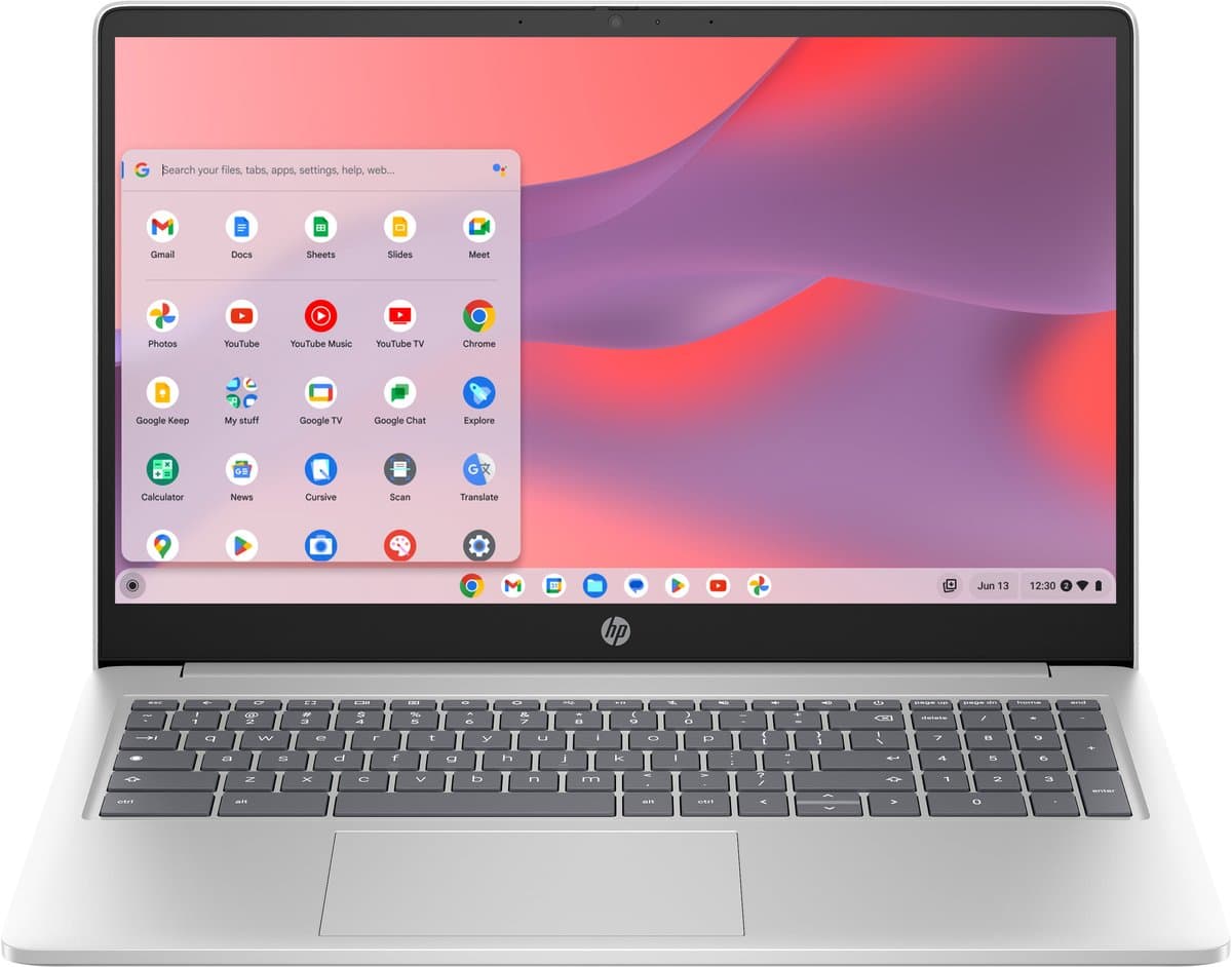 HP CHROMEBOOK 15A-NB0240ND - 15.6 inch - Full HD - Intel Core i3-N305 - 8 GB - 256 GB - Core™ Onboard Graphics - QWERTY — afbeelding 1