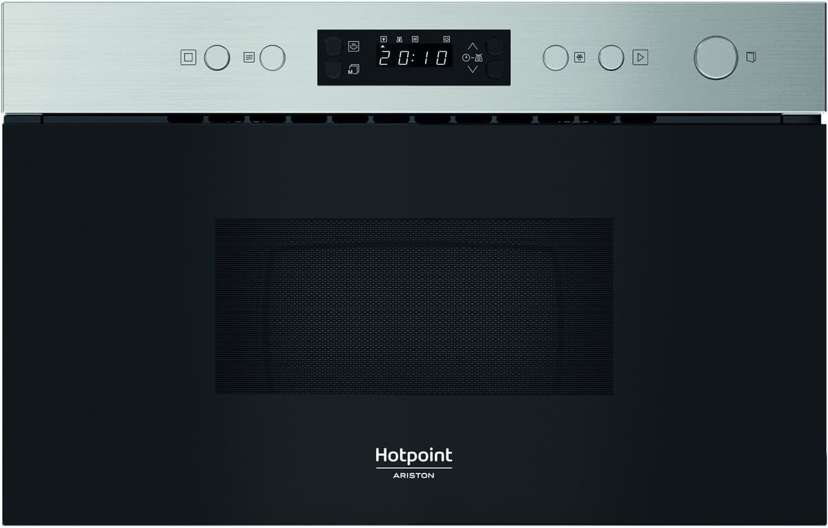 Hotpoint HAM K11O X Zwart, Roestvrijstaal Solo-magnetron Ingebouwd 22 l 750 W — afbeelding 1
