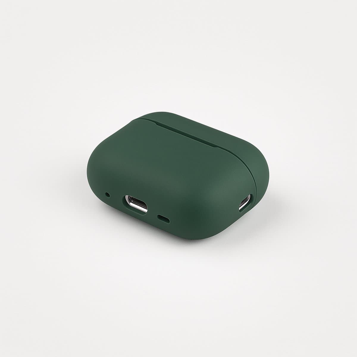 Hoesje voor de AirPods Pro 3 in de kleur Donker Groen - TCH - Beschermhoes - Siliconen - Case - Soft case — afbeelding 1