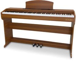 Bolan CP-1 digitale piano bruin / notenhout - home piano met meubel - beginnerspiano - elektrische piano 88 toetsen