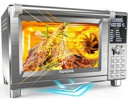 XL Heteluchtoven & Airfryer met Grillfunctie - 142 Programma's & Temperatuursonde