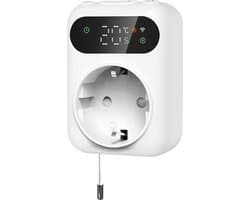 Könighaus Smart LED Thermostaat Stopcontact met Wifi & Temperatuursensor