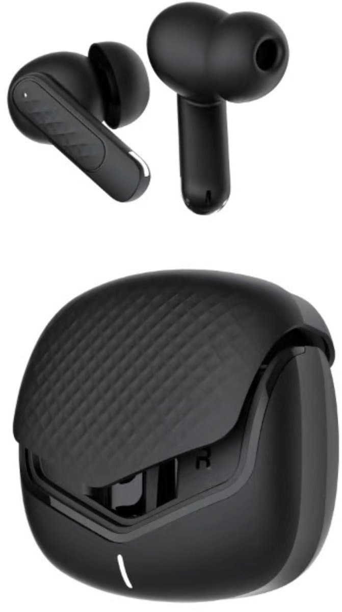 Noise Buddies Pulse - Draadloze oordopjes met Noise Cancelling - Bluetooth - Zwarte in ear bluetooth oordopjes - ANC + ENC — afbeelding 1