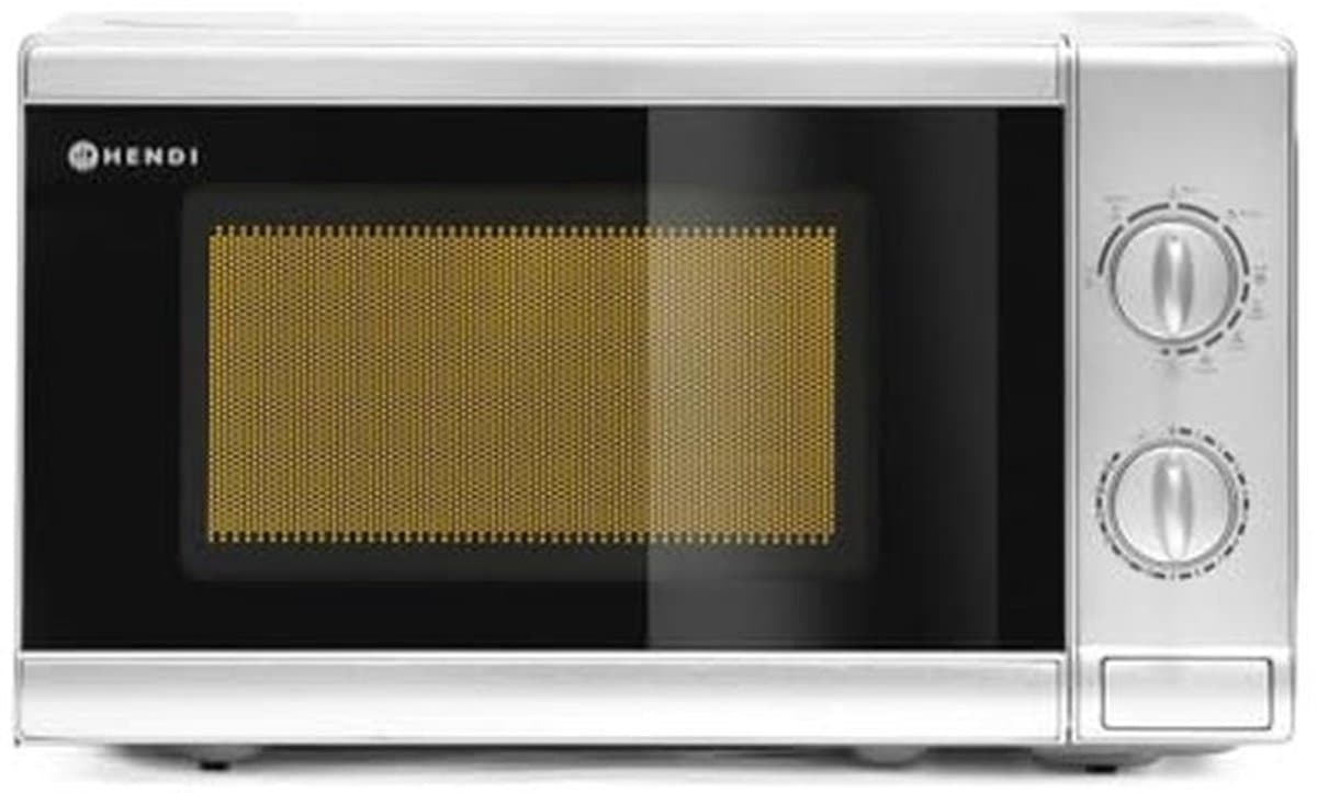 Magnetron met Grill 700W - 20L RVS — afbeelding 1