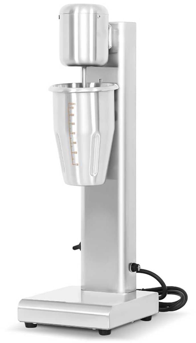 HCB® - Professionele Horeca Milkshakemixer - 750 ml - RVS / INOX Milkshakemaker - 17x17x52 cm (DxBxH) - 6 kg - 6819 — afbeelding 1
